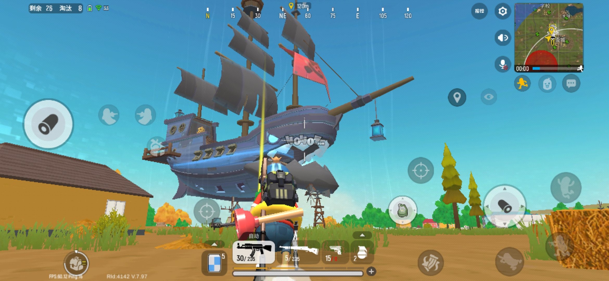 《香肠派对》飞行海盗船全新内容抢先体验-40407游戏网