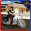 警察摩托车骑士