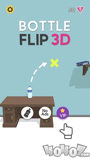 翻瓶子3D