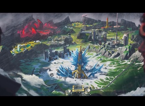 Apex英雄公布新地图！冰与火相融的全新星球