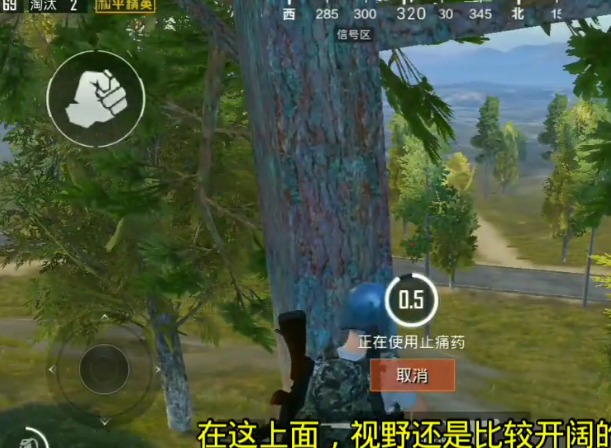 和平精英监狱上树阴人技巧