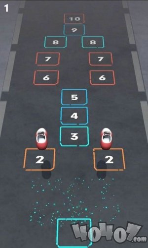 抖音节奏跳跃向前冲刺