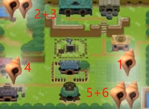 塞尔达传说织梦岛梅贝村贝壳在哪里？