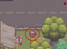 奶牛镇的小时光花菇的背包在什么地方