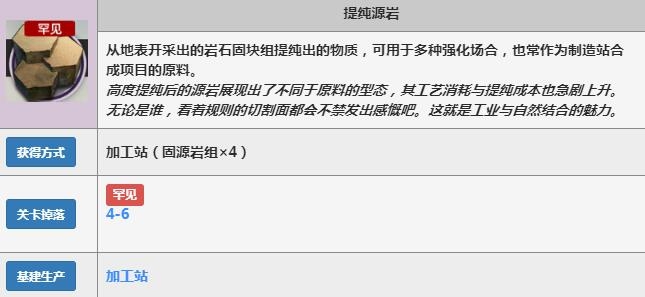 明日方舟提純?cè)磶r在哪刷好 提純?cè)磶r快速獲取方法