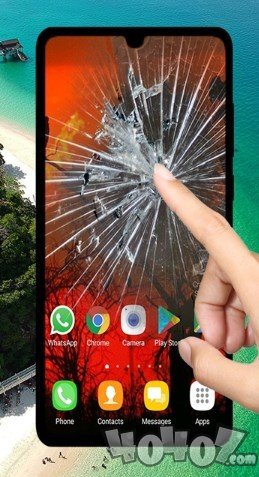 Broken Screen Prank