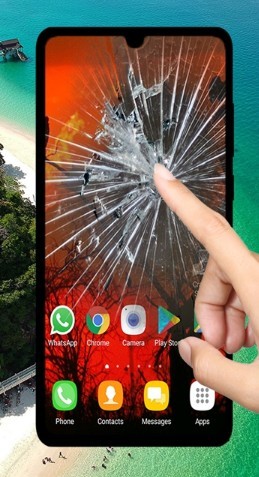 Broken Screen Prank截图