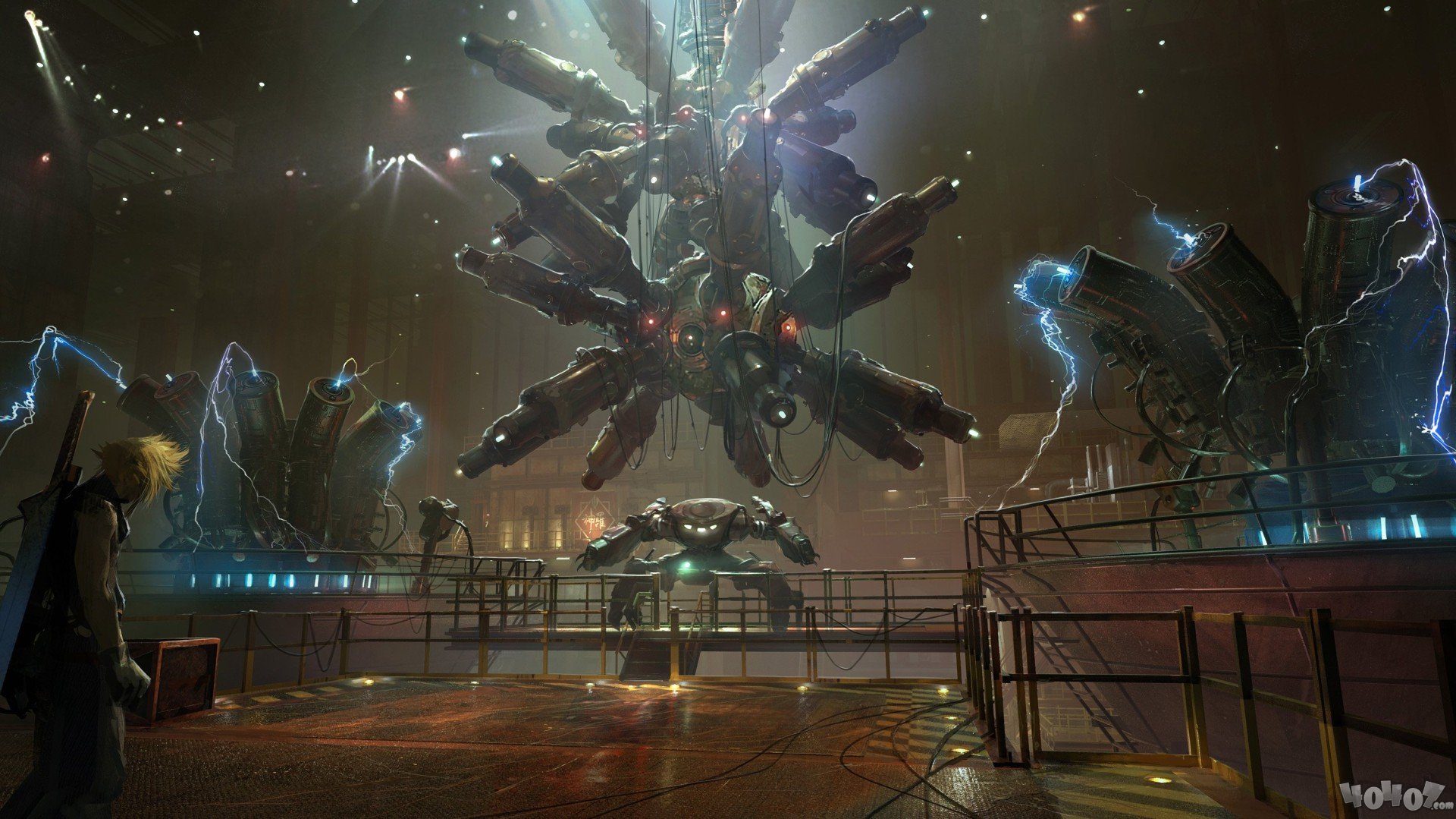 《最终幻想7：重制版》新概念设计图 游戏场景美轮美奂