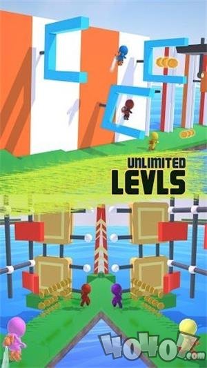 有趣的喷气背包比赛3d