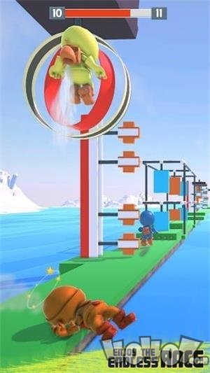 有趣的喷气背包比赛3d