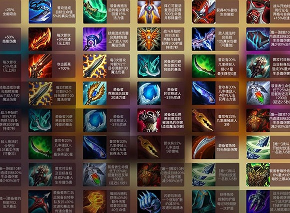 云顶之弈9.20装备合成图推荐！