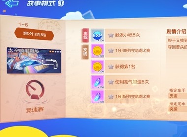 跑跑卡丁车1-6通关攻略