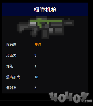 元气骑士榴弹机枪怎么样？具体攻击力耗能详情！