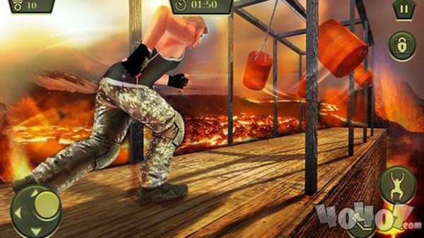 军队别动队训练