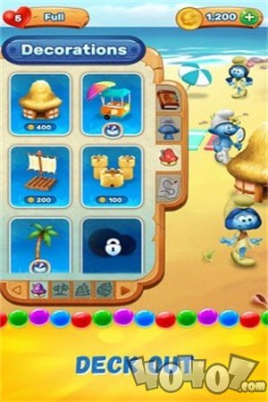 蓝精灵泡沫射击