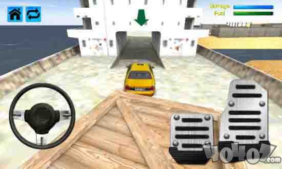 3D货船运输车