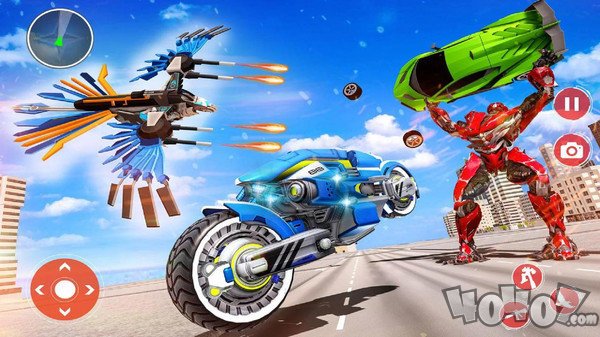 警察飞鹰机器人