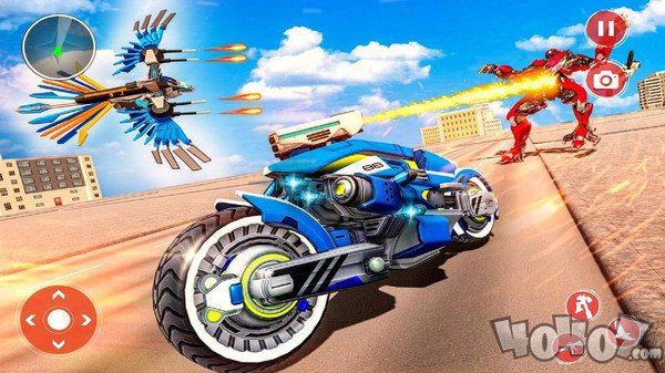 警察飞鹰机器人