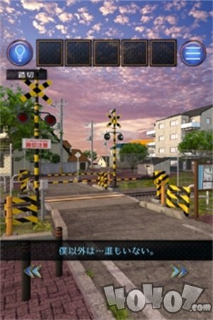 逃脱游戏空无一人的街道