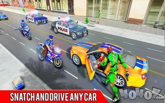 陆军机器人绳索英雄