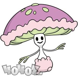 《宝可梦剑盾》伽勒尔全精灵图鉴 灯罩夜菇