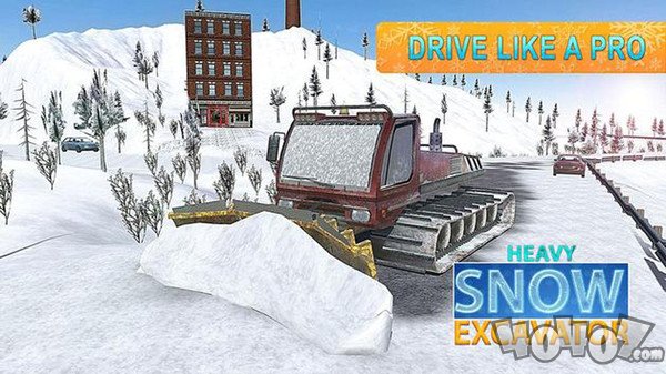 挖掘机装载机雪车