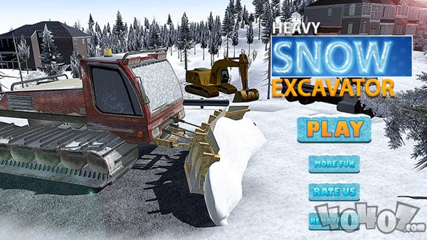 挖掘机装载机雪车