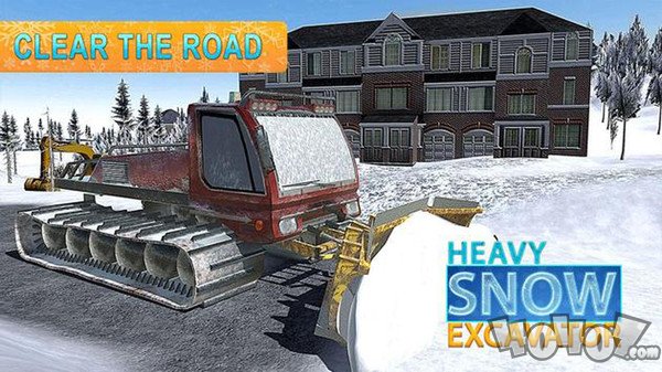 挖掘机装载机雪车