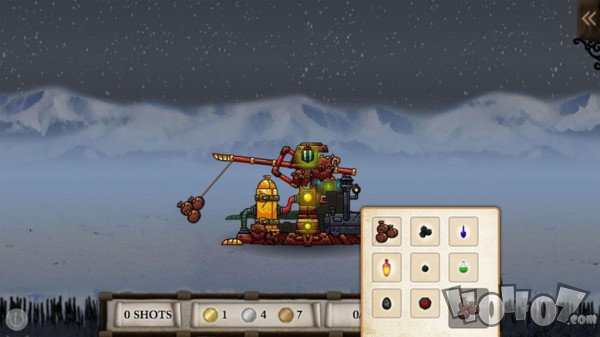 投石车粉碎城堡