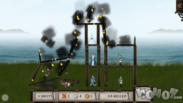 投石车粉碎城堡