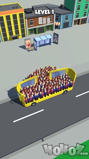 上班挤公交