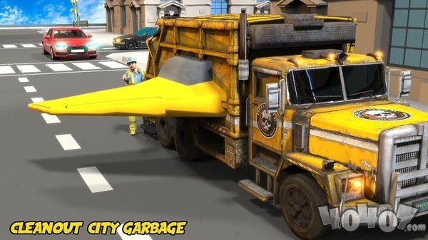 飞行垃圾车模拟器