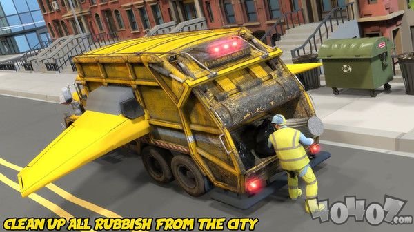 飞行垃圾车模拟器