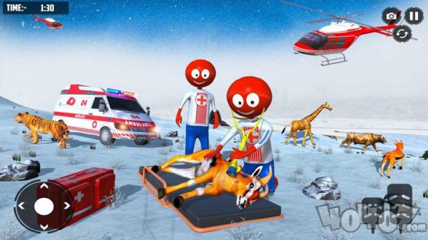 火柴人警察动物救援