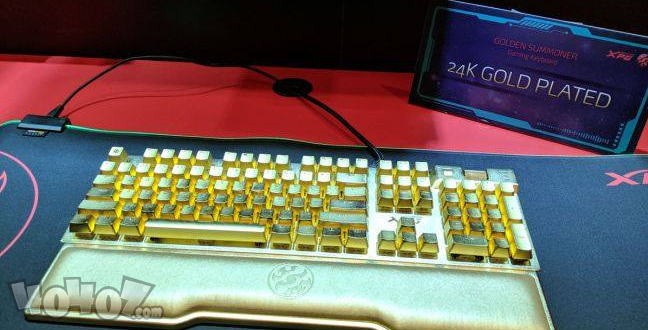 CES 2020：24K黄金机械键盘登场