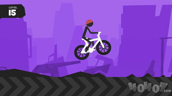 超难骑的自行车