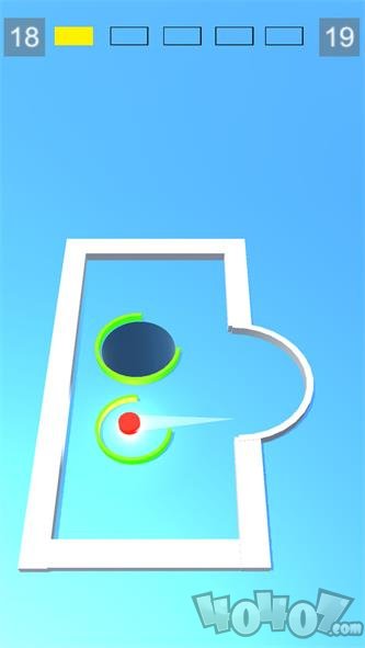 圆盘进洞3D