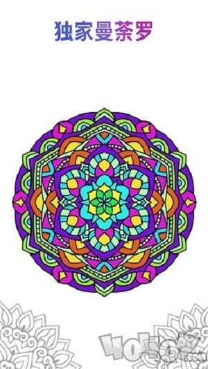 按数字编号上色的涂色书