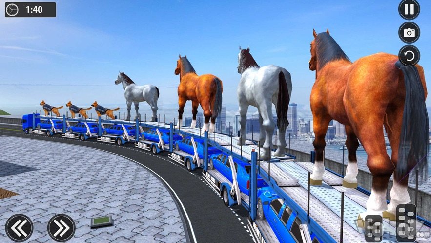 美国警方火车卡车停车场