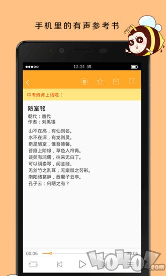 中考蜂背