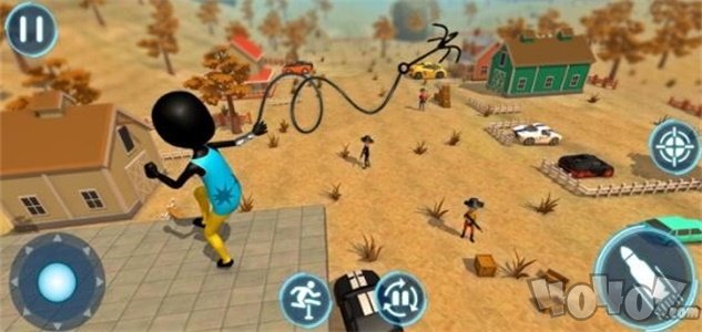 惊人的3D枪射击战场