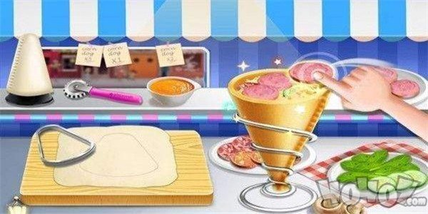 美味热狗车