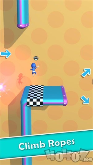 人类跑步比赛3D