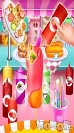 嘉年华美食厨师