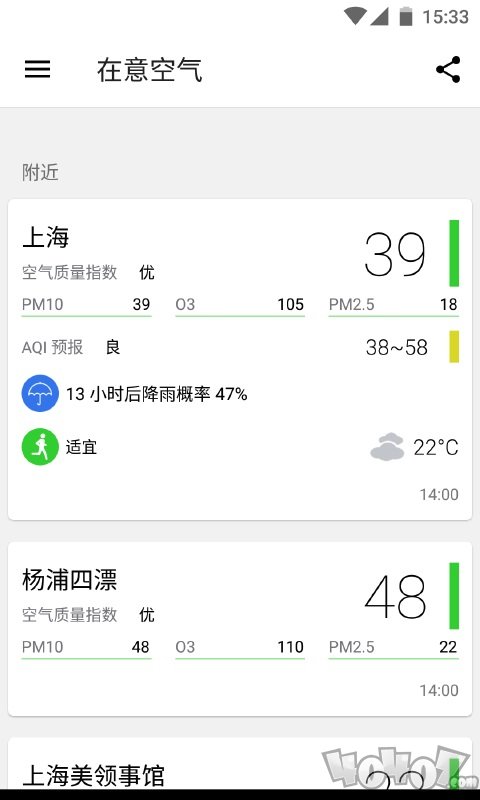 在意空气
