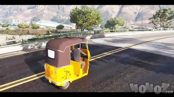 现代三轮车司机3D