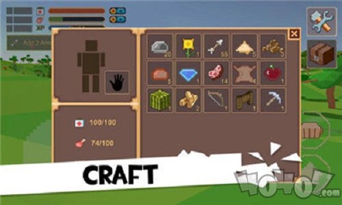 制作生存像素世界