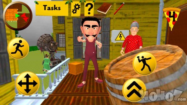 奇怪的邻居一家人