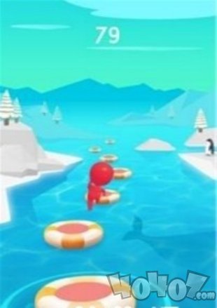 人类海滩奔跑