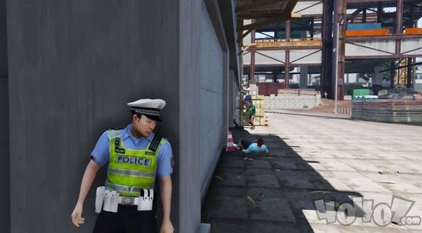 模拟特警巡逻